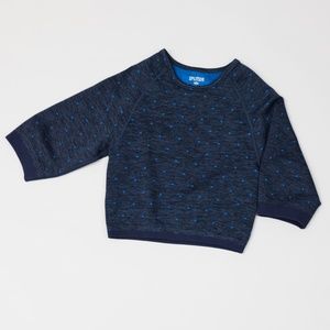 NWT Splits59 Coco Seamless Indigo/Azur Polka Dot Crop Top